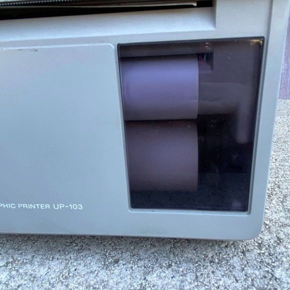 Vintage Sony Video Graphic Printer UP-103 Powers On - Picture 4 of 12